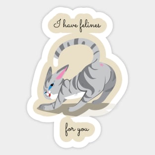 I have felines for you Sticker